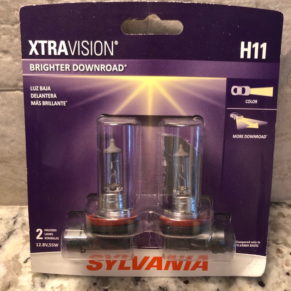 Xtravision brighter downroad headlights H11